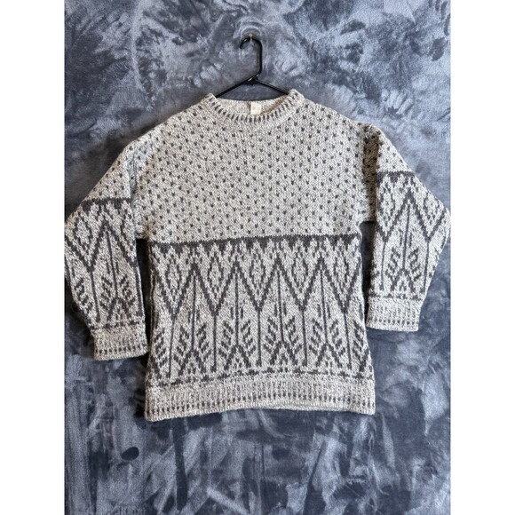 BloomingDales Peterborough Wool Pullover Long Sleeve Sweater Size Small - Picture 1 of 7